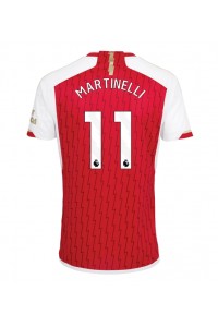 Arsenal Gabriel Martinelli #11 Jalkapallovaatteet Kotipaita 2023-24 Lyhythihainen